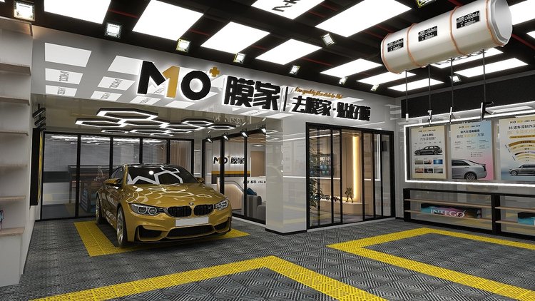 龙岗汽车美容店装修设计全攻略 打造专业与体验并重的汽车服务空间